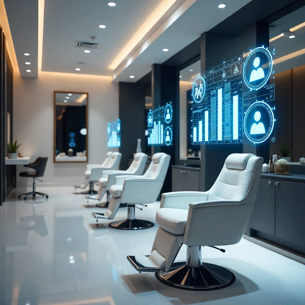 Hotel lobby and reception area managed through Skyline